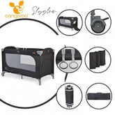 Cangaroo - Cangaroo Skyglow Travel Cot, Playpen - Mari Kali Stores Cyprus